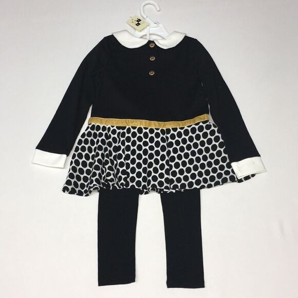 Max Studio 2pc Dress Leggings size 4T NWT - Picture 6 of 6